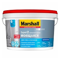 Краска Export-2 Marshall глубокоматовая  (2,5л) база BС (только под колеровку)