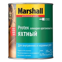 Лак Marshall PROTEX Яхтный полуматовый (0,75л)