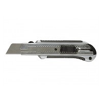 Нож с металлическим корпусом Matrix (25 мм, выдвижное лезвие)