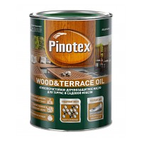 Масло Pinotex Wood&Terrace Oil Бесцветный (также база под колеровку) 1л