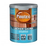 Лак Pinotex LACKER SAUNA 20 (полуматовый) 1л