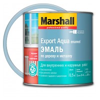 Эмаль Marshall Export Aqua белая глянцевая 2,5 л